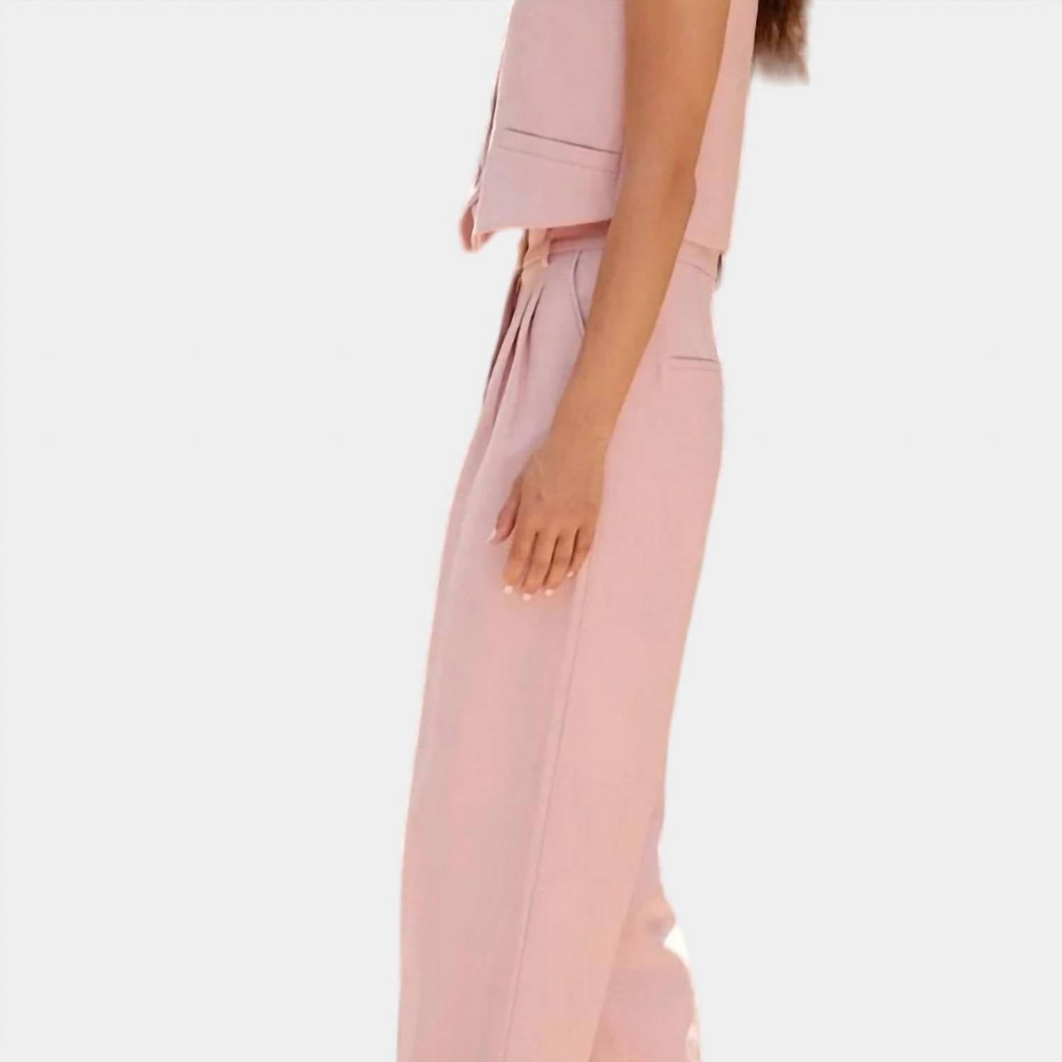 Lucy Paris - Hailey Straight Leg Pants