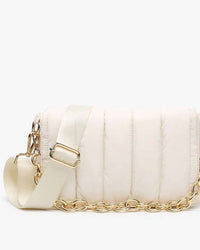 Jen & Co. - Women's Lala Quilted Chain Crossbody Purse