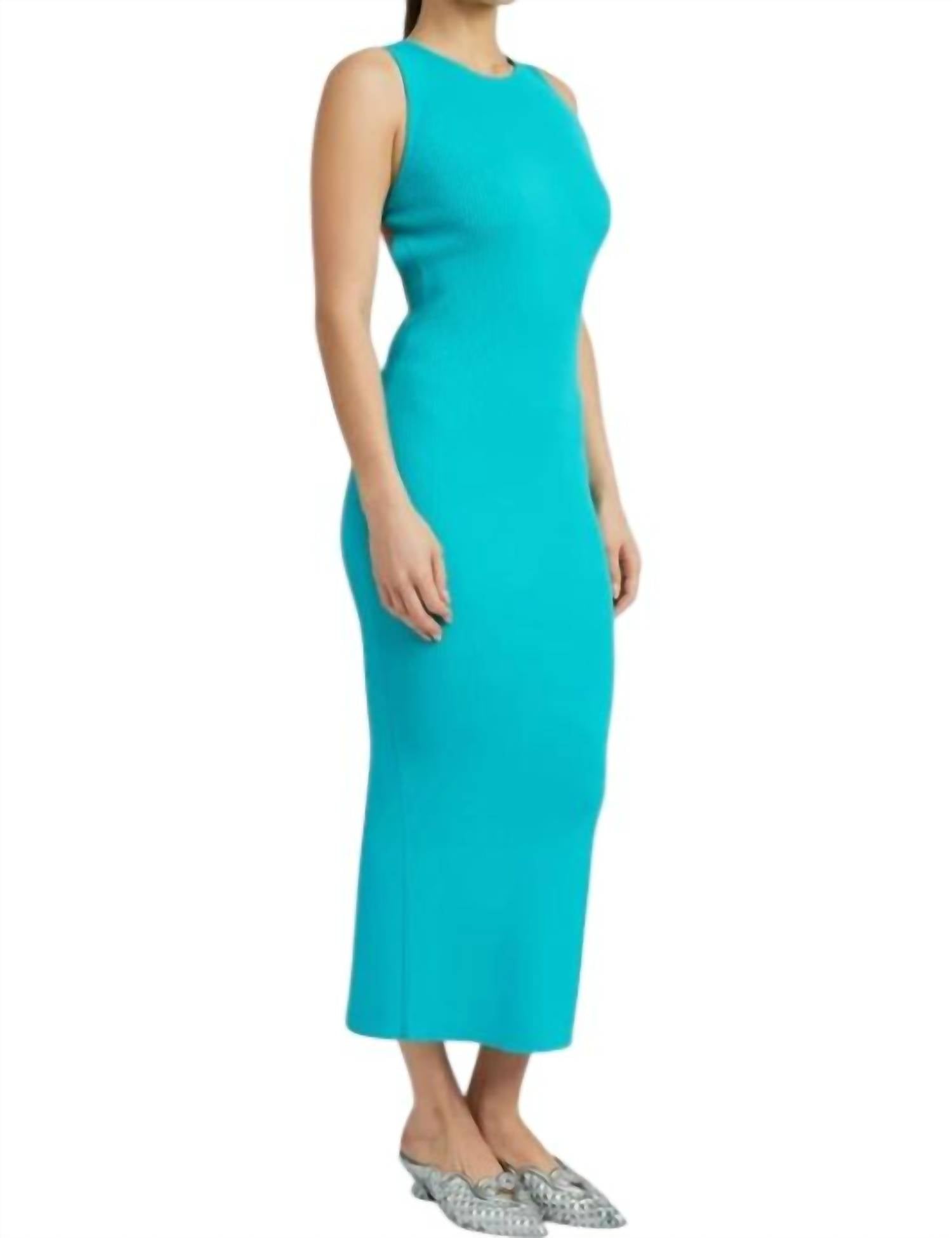 Emory Park - Open Back Knit Maxi Dress