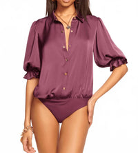 Ramy Brook - Dina Button Down Bodysuit