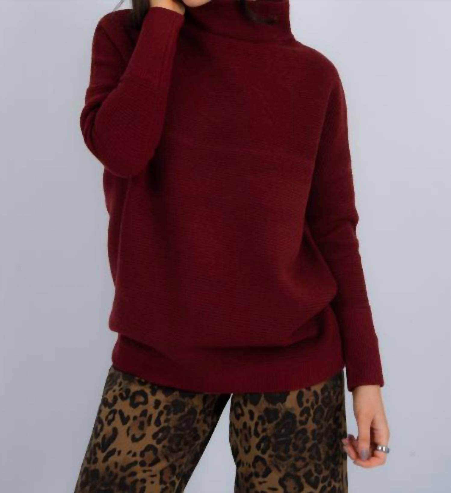 Rd Style - Nancy Ottoman Mockneck Sweater