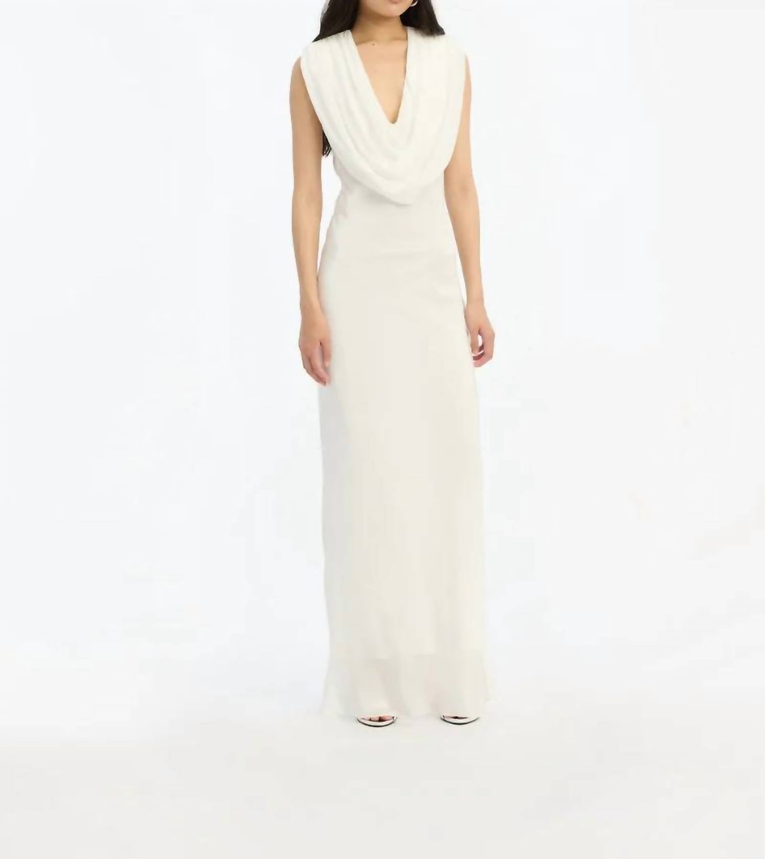 Rotate - MAXI WATERFALL DRESS