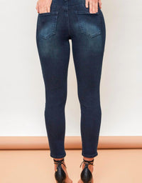 Kancan - Petite Curvy Fit High-Rise Skinny Jean