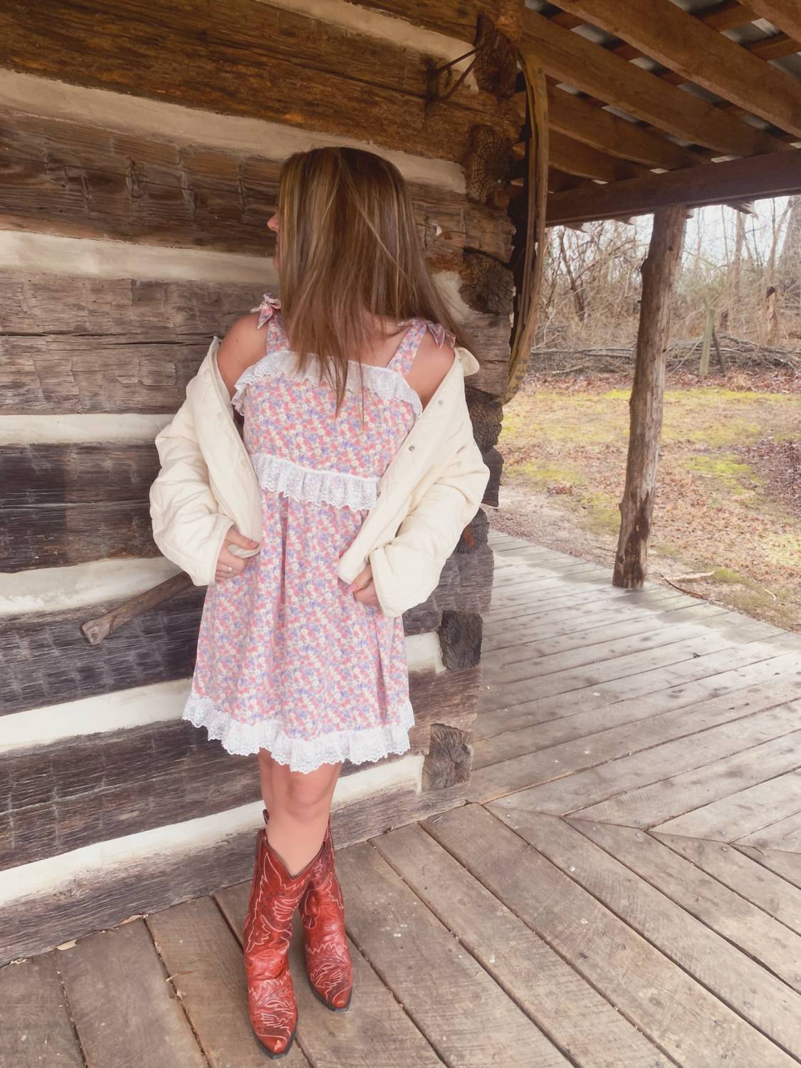 In February - Maisy Floral Mini Dress