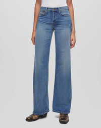 Re/Done - Mid Rise Wide Leg Jeans