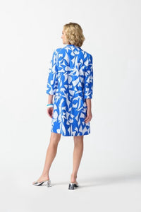Joseph Ribkoff - Abstract Print Shirt Dress