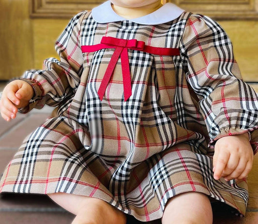 Minhon - Holiday Plaid Dress