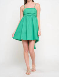 Meet Me In Santorini - Cycladic Leaf Short Dress