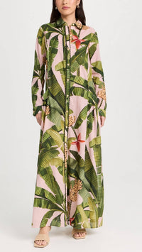 Farm Rio - Maxi Cover Up Shirt Dress