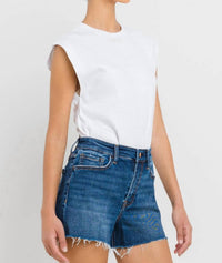 Vervet By Flying Monkey - Becca Denim Shorts
