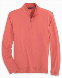 Southern Tide - Cruiser Micro Striped Performance Quarter Zip Pullover Sweatshirt