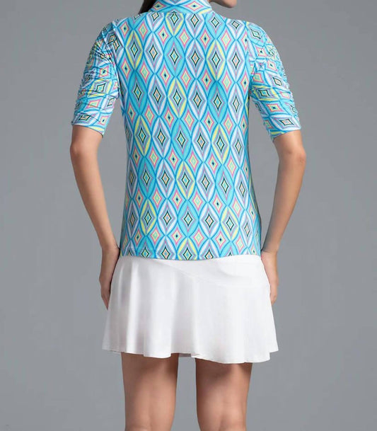 Ibkul - Romina Ruched Arm Top