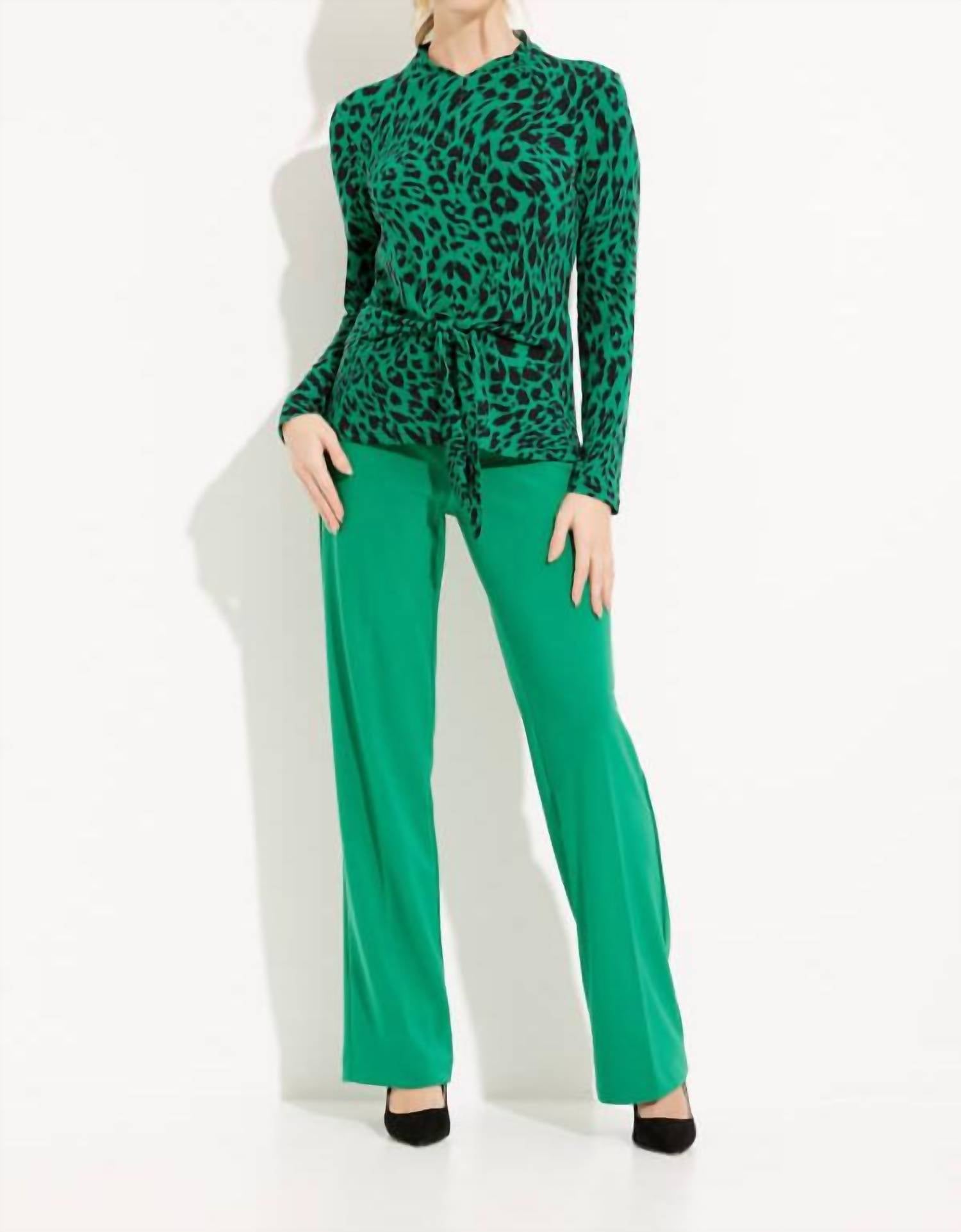 Joseph Ribkoff - Leopard Top