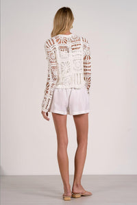 Elan - Women's Blake Crochet Cardigan