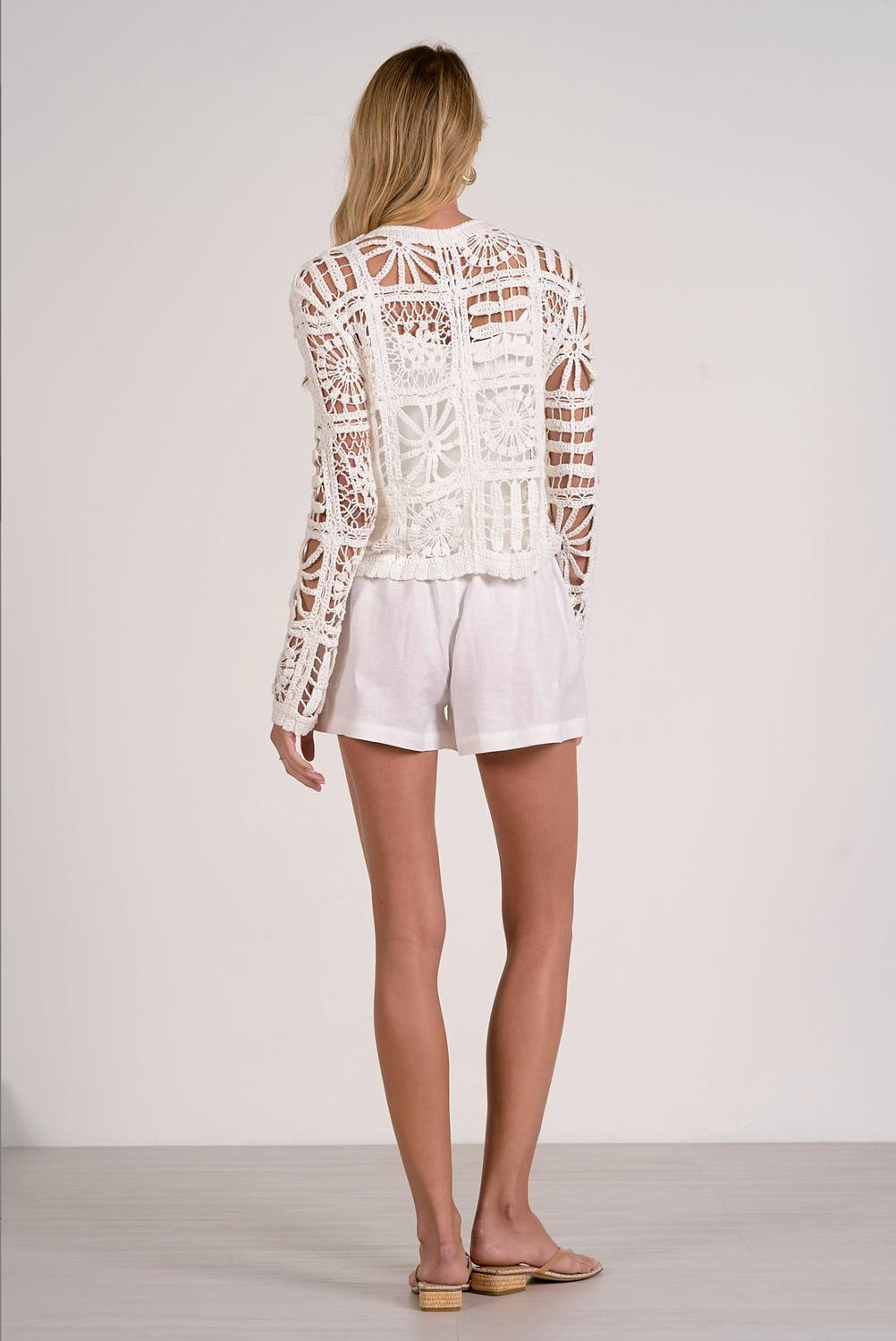 Elan - Women's Blake Crochet Cardigan