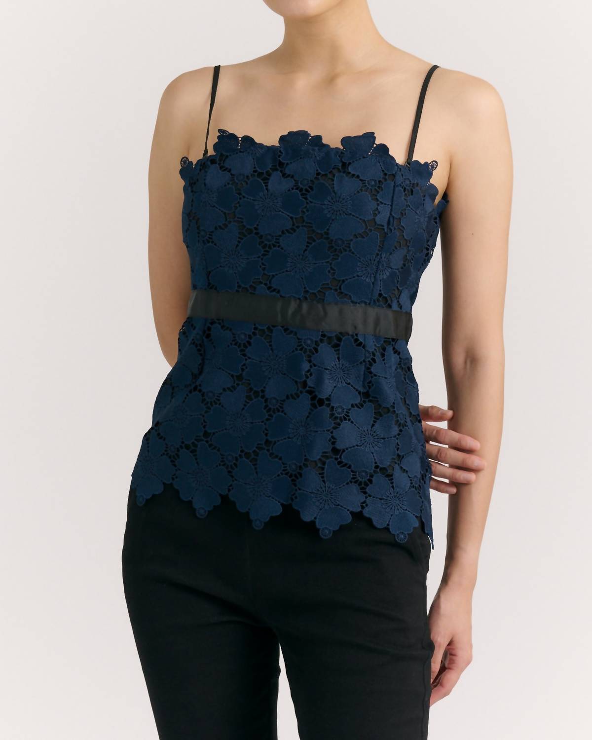 Cartolina Nantucket - Romita Peplum Top