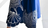 Never A Wallflower - Nautilus Maxi Dress
