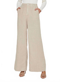 L'Agence Brie High Rise Wide Leg Pants in doeskin - women's pants