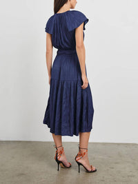 Rails - Miriellle Luxurious Crinkle Satin Dress