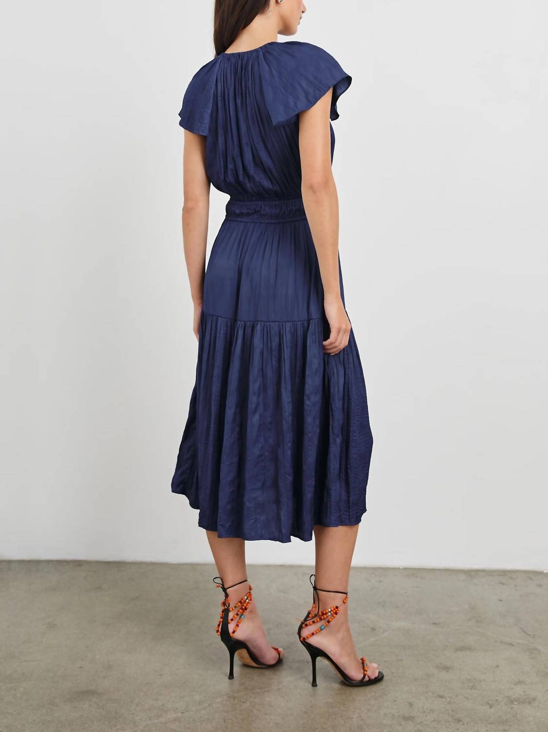 Rails - Miriellle Luxurious Crinkle Satin Dress