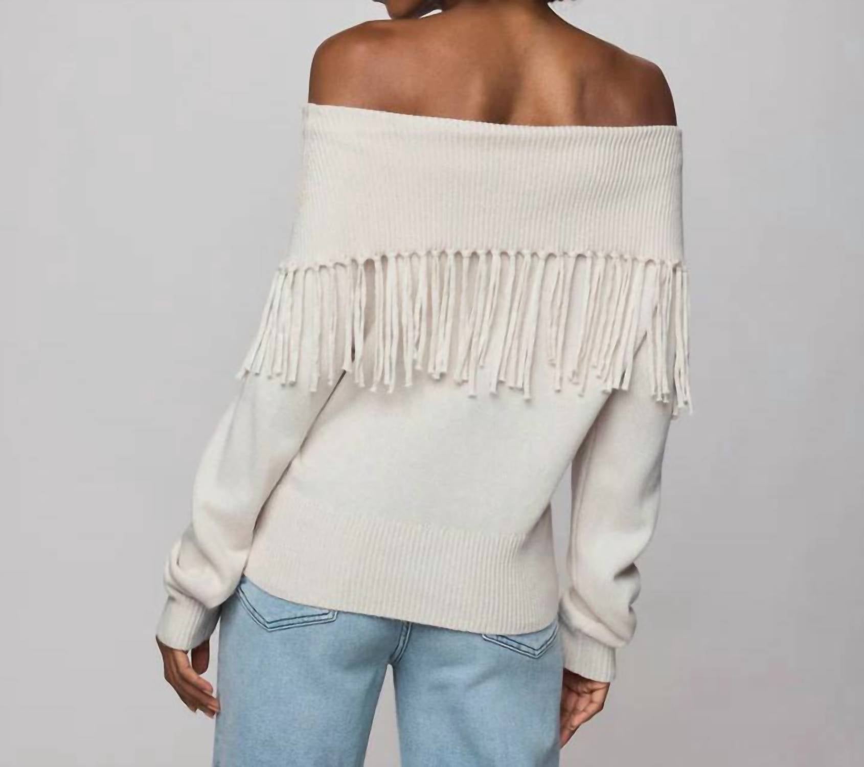Splendid - Simone Fringe Sweater