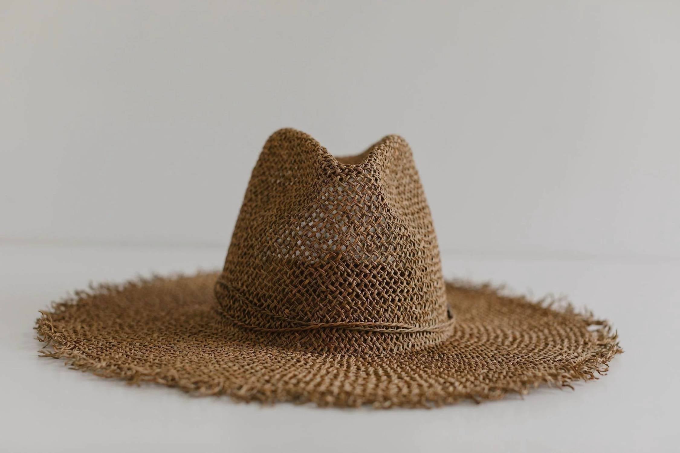 Gigi Pip - Tessa Seagrass Fedora Hat