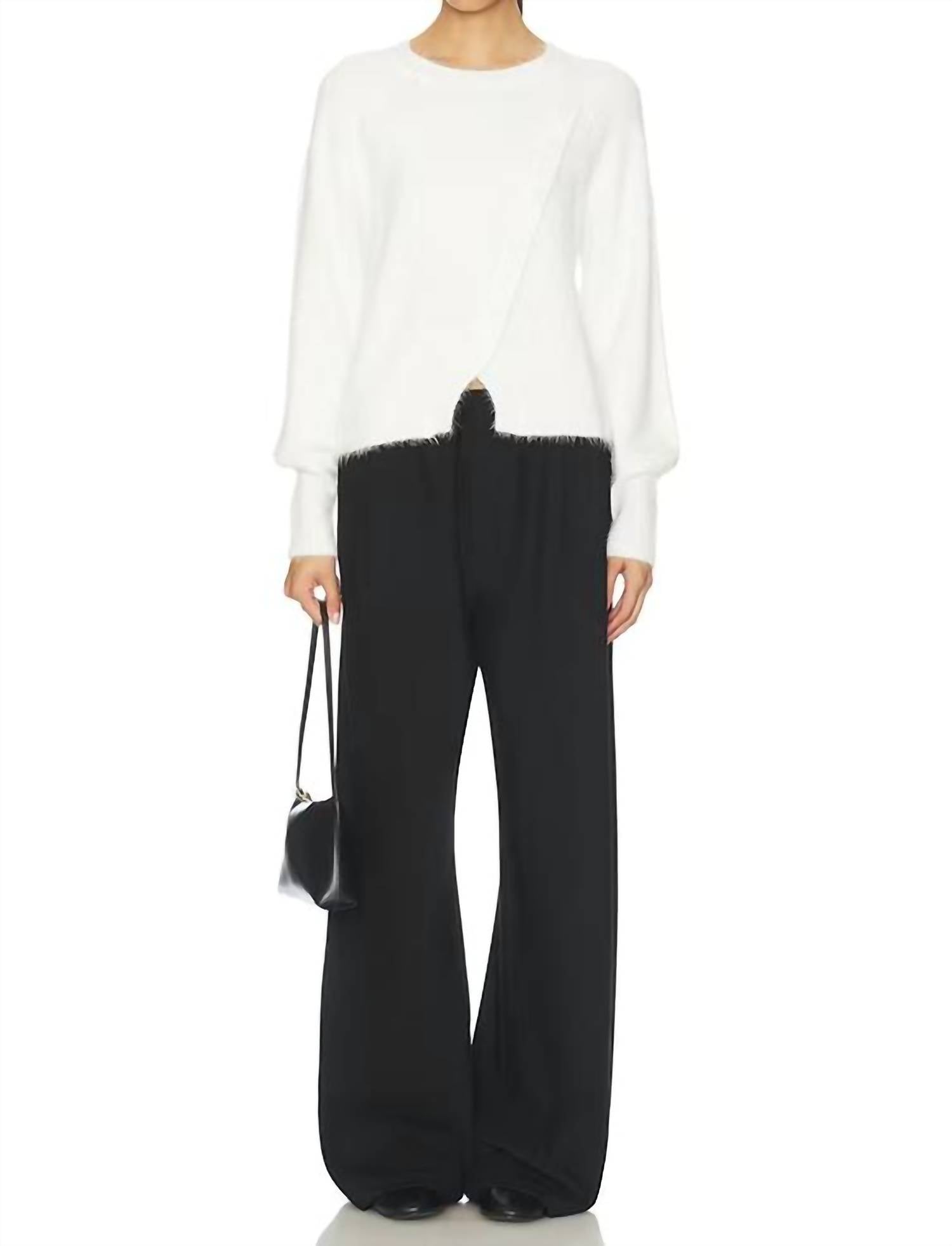 Bobi - Diagonal Raglan Cardigan
