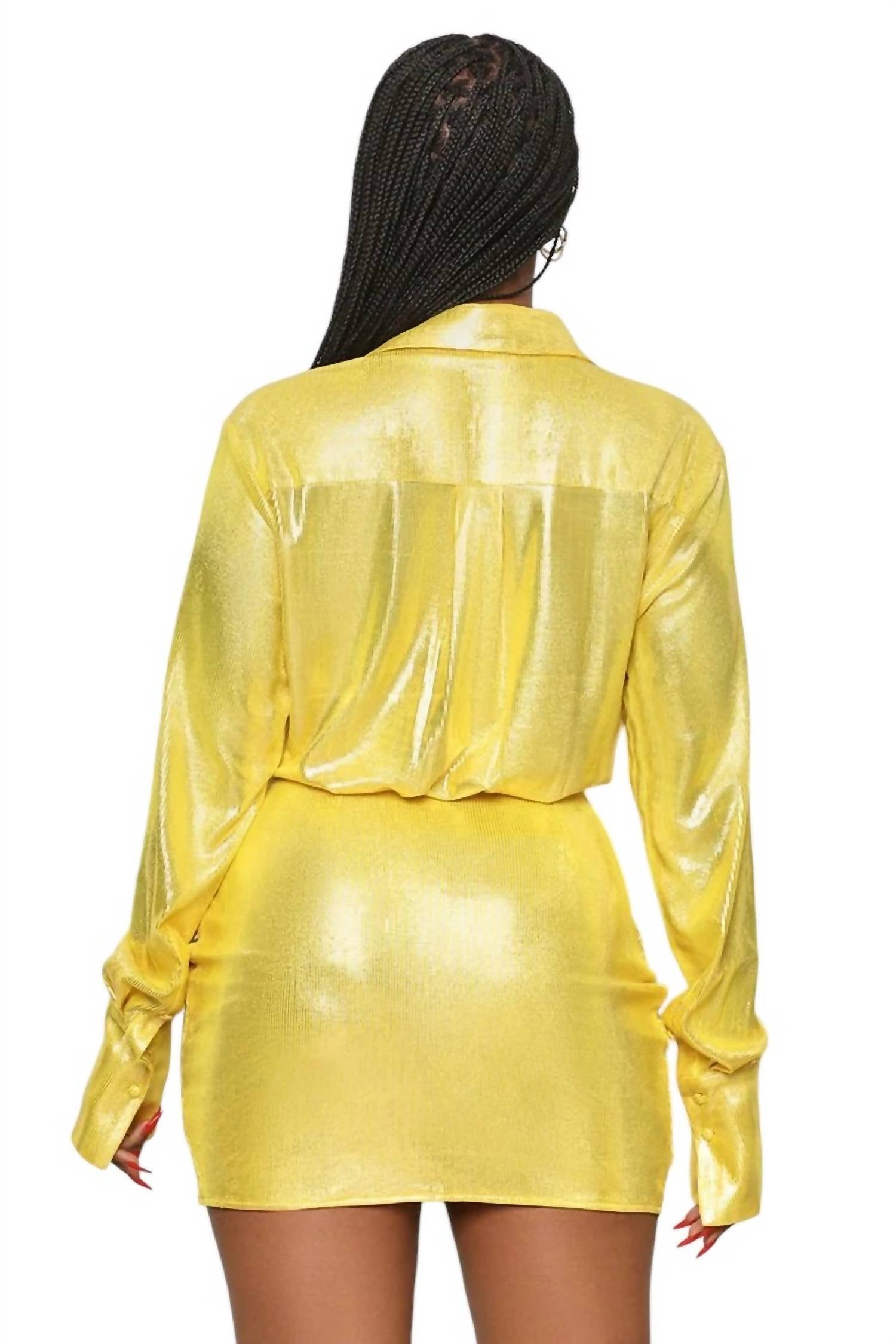Luxxel - Discoteca Shirt Dress