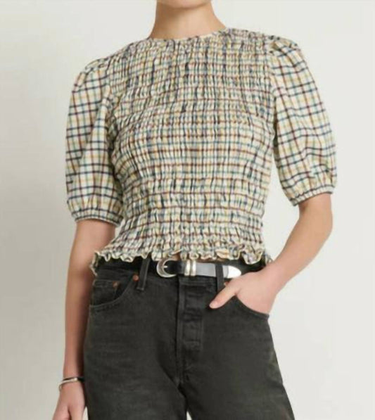 Nation Ltd - Brinley Smocked Top