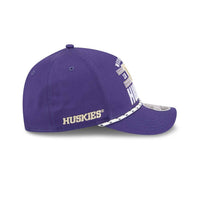 New Era Men's Washington Huskies March Madness 9forty M Crown A Frame Snapback Hat in purple - men's hat - view 4