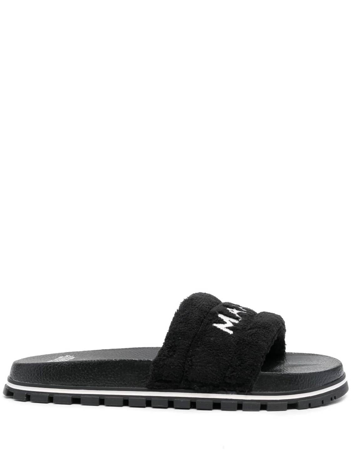 Marc Jacobs Women's The Terry Slide in black - women's sandal