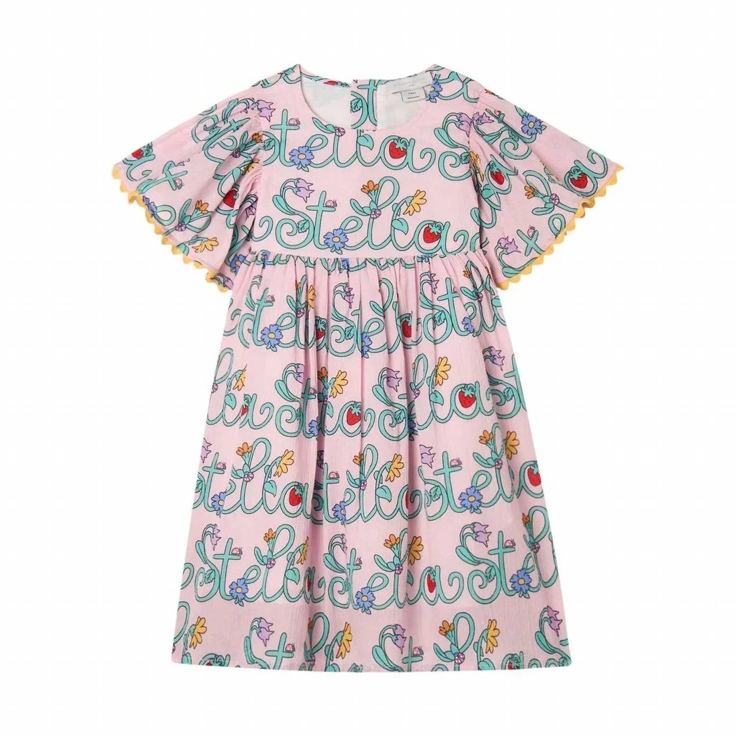 Stella Mccartney - Girl's Stella Lettering Woven Dress