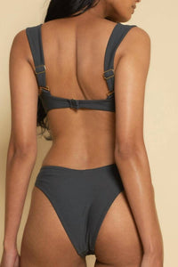 Montce - Women's Lulu Zig-zag Stitch Bikini Bottom