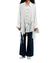 Trelise Cooper - Tuckered Out Ruffled Button Up Top