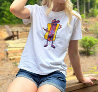 Stewart Simmons - American Hot Dog Sequin Shirt