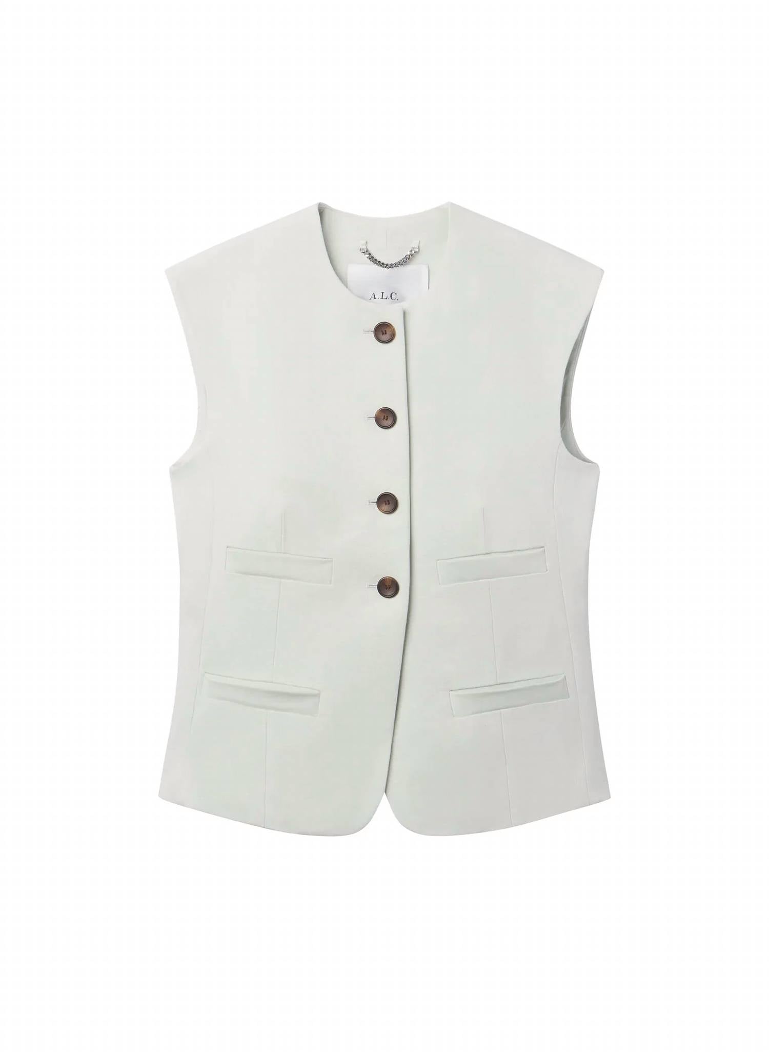A.L.C. - Georgie Linen Vest