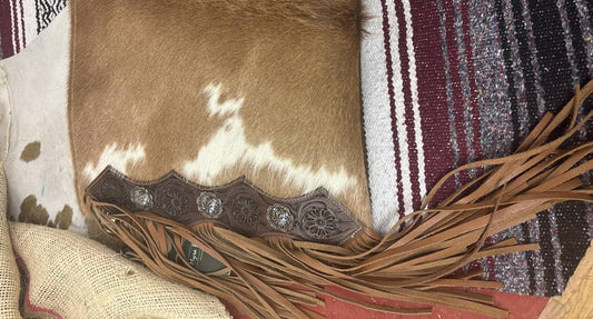 Myra Bag - Women's Western Cowhide Fringe Crossbody Bag
