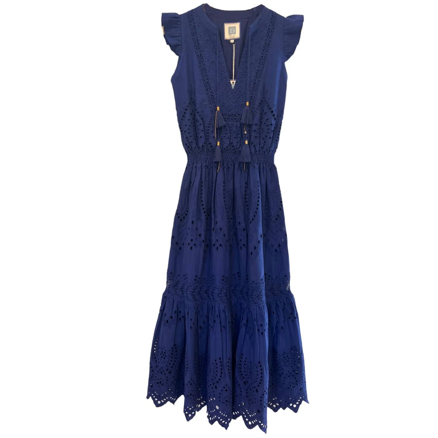 Bell - Lola Eyelet Midi Dress