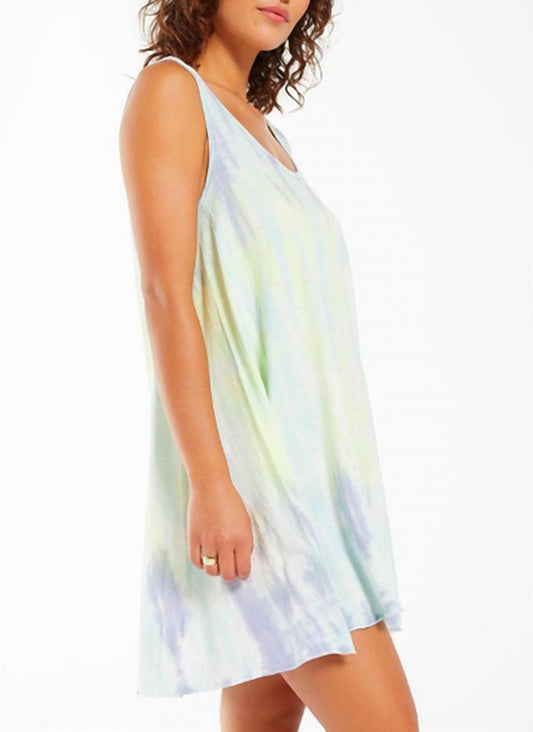 EVA SORBET SKIES TIE-DYE DRESS