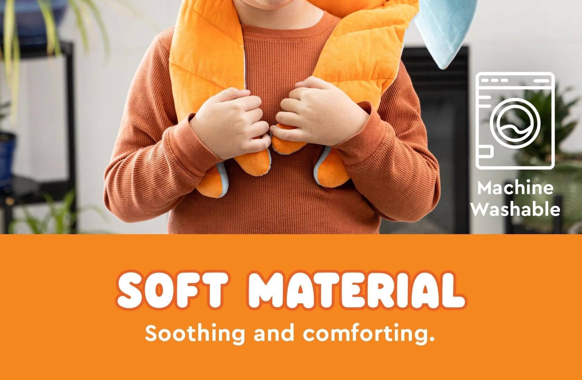 Bumpas - 14" Weighted Plush Toy | Lucky