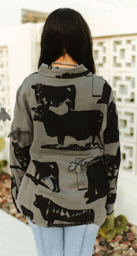 2Flyco - Angus Alley Button Up Top