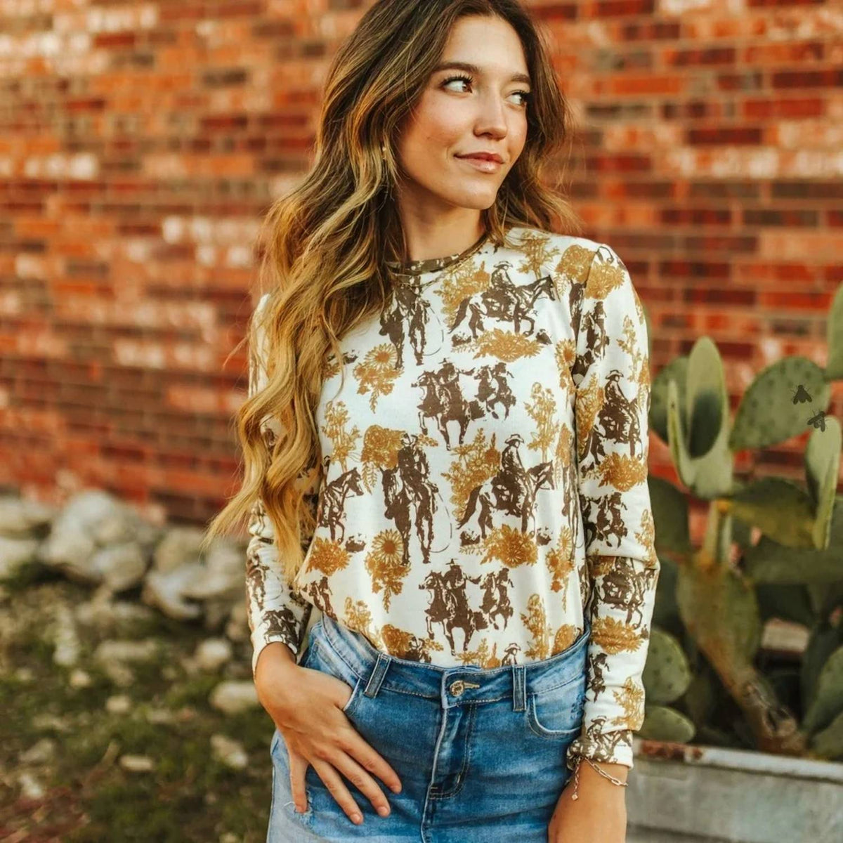 2Flyco - Fall Fenclines Top