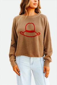 2Flyco - Hats Off Knit Sweater