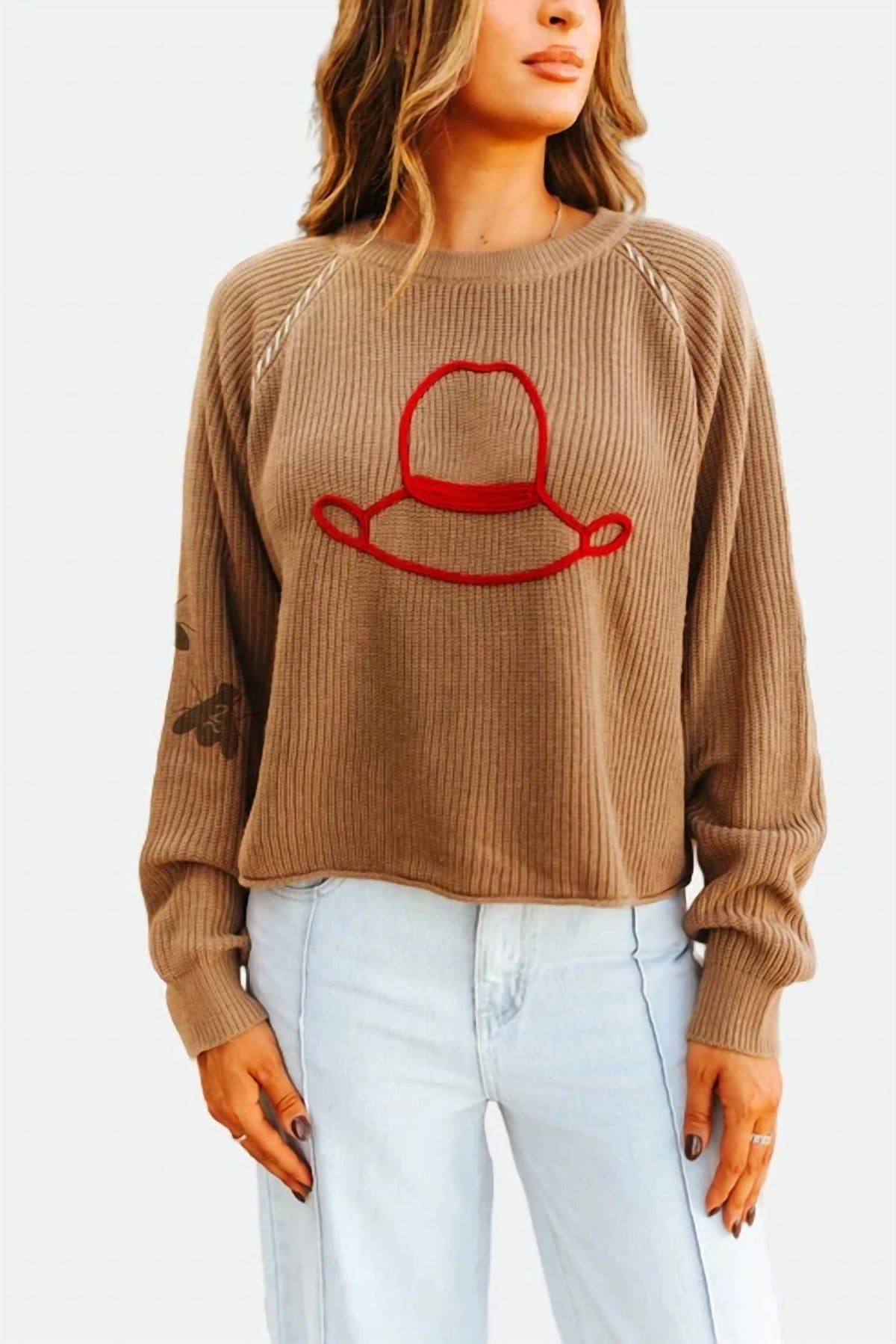 2Flyco - Hats Off Knit Sweater