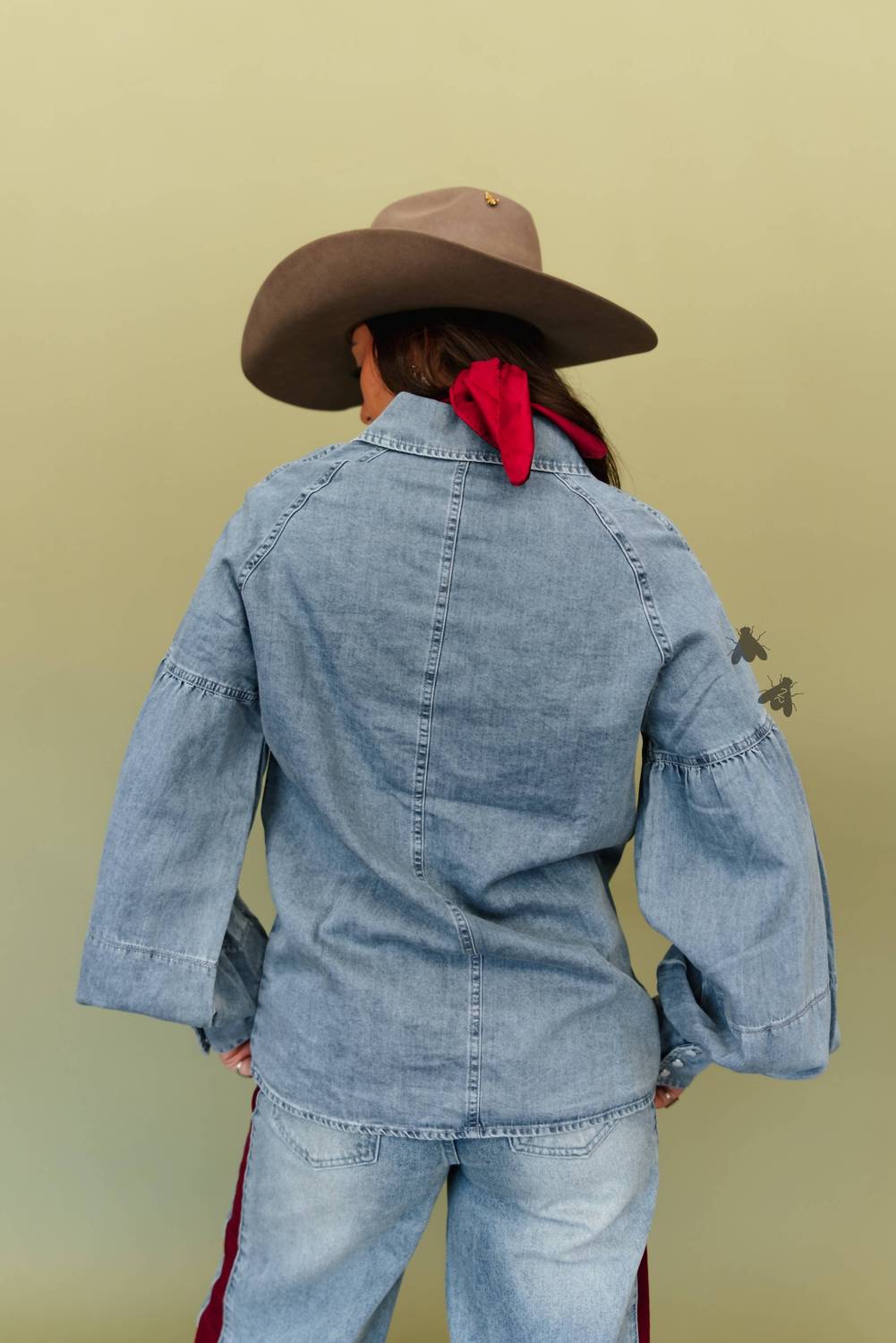 2Flyco - Heritage Denim Button Up Top