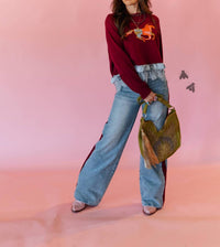 2Flyco - Quilted Gallop Pullover