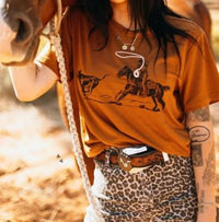 2Flyco - Ropin & Ridin Short Sleeve Tee