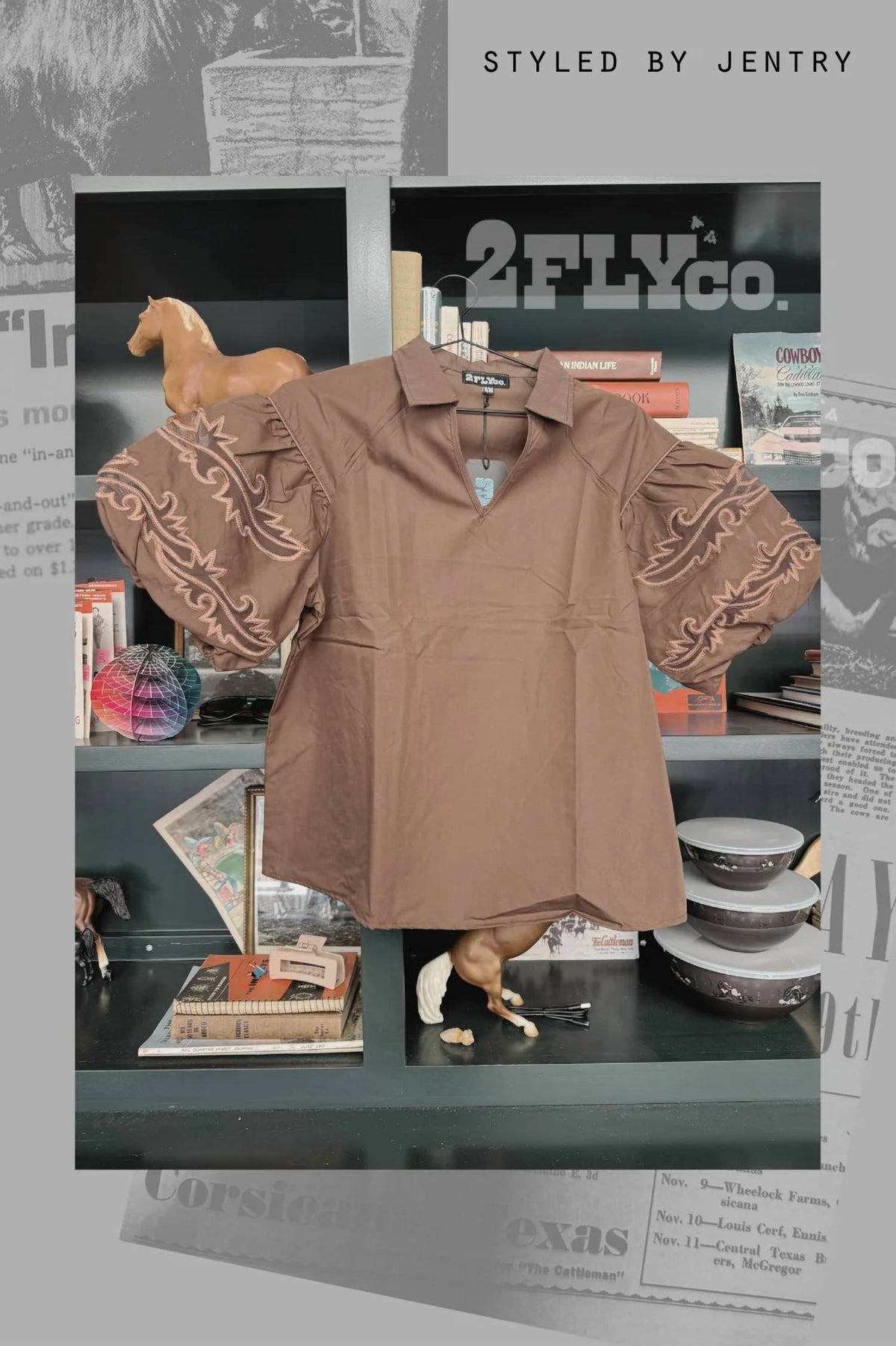 2Flyco - Sweetwater Stitch Blouse