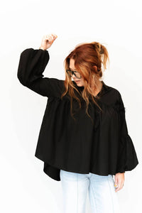 2Flyco - The Brazos Flowy Boxy Top