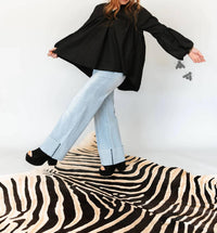 2Flyco - The Brazos Flowy Boxy Top